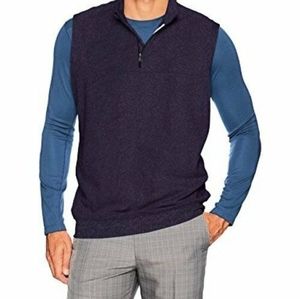 Adidas Climacool Quarter Zip Logo Club Vest